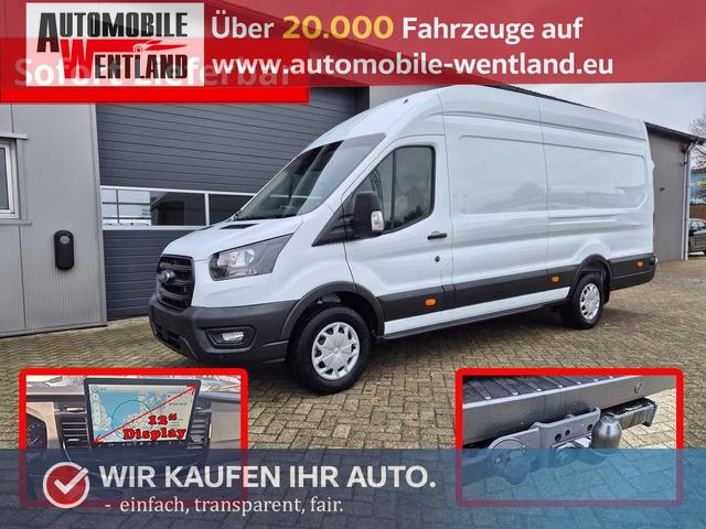 Ford Transit - 350 L4H3 2.0 EcoBlue 130PS Trend Heckantrieb 3,5t 2-Sitzer AHK Sitzheizung Frontscheibe beheizb. Klimaautomatik Navi PDC v+h Bluetooth DAB Apple CarPlay Android Auto Tempomat Ganzj.Reifen