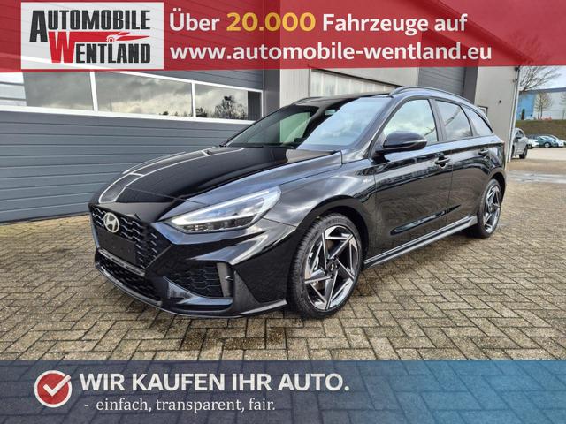 Hyundai i30 Kombi 1.6 T-GDI 150PS Automatik N-Line MY2026 Sitzheizung Lenkradheizung Klimaautomatik Navi 10,3"-Touchscreen Bluelink Apple CarPlay + Android Auto PDC v+h R&uuml;ckf.Kamera 18-LM 
