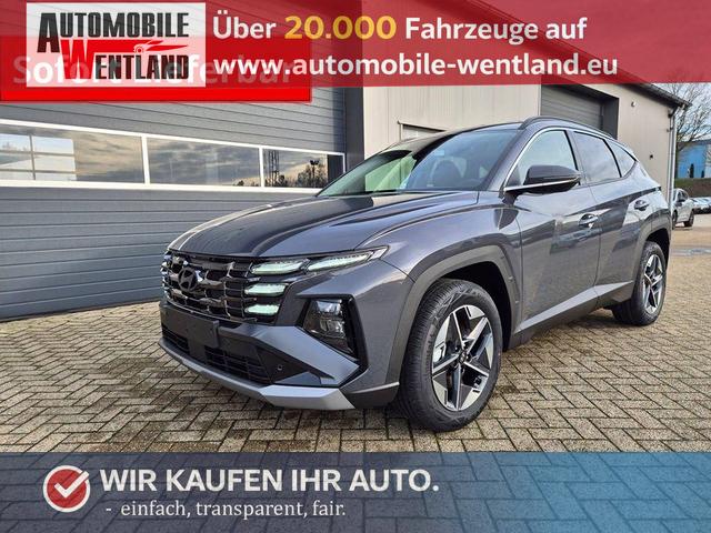 Hyundai TUCSON - Trend 1.6 T-GDI 150PS Automatik TZ 2026 Teil-Leder Sitzheizung v+h Lenkradheizung Klimaautomatik Navi Touchscreen DAB+ Apple CarPlay + Android Auto PDC R&uuml;ckf.-Kamera Matrix-LED-Scheinw.