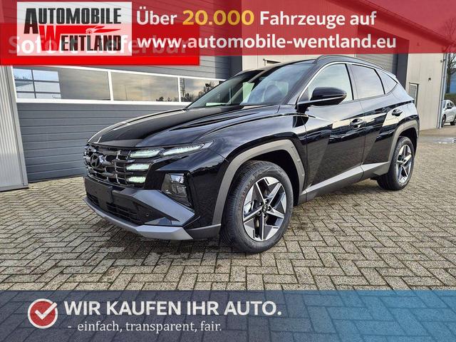 Hyundai TUCSON Trend 1.6 T-GDI 150PS Automatik TZ 2026 Teil-Leder Sitzheizung v+h Lenkradheizung Klimaautomatik Navi Touchscreen DAB+ Apple CarPlay + Android Auto PDC R&uuml;ckf.-Kamera Matrix-LED-Scheinw. 