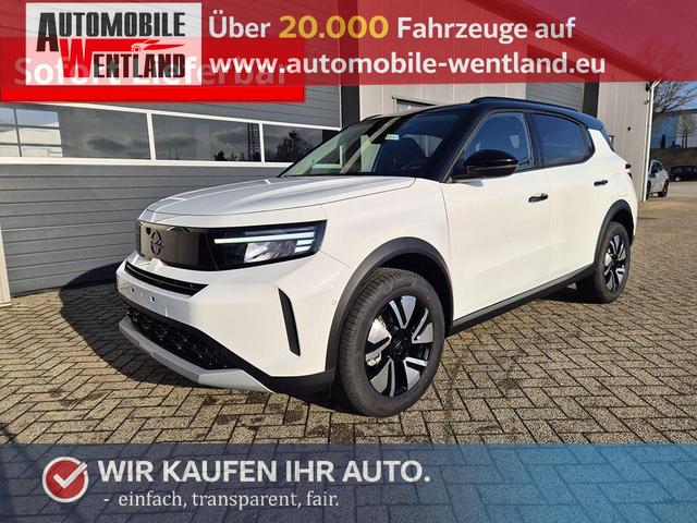 Opel Frontera - GS 1.2 HEV 110PS Automatik Sitzheizung Lenkradheizung Frontscheibe beheizb. Klimaautomatik PDC v+h R&uuml;ckf.Kamera Navi Apple CarPlay Android Auto Touchscreen 17"LM