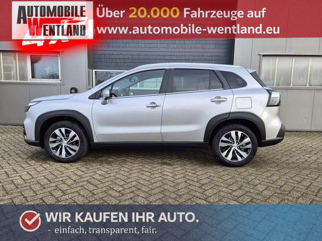Suzuki S-Cross - Comfort+ 110PS Automatik MHEV 4x4 ALLGRIP 1.4 Boosterjet Teilleder Navi Klimaautomatik Sitzheizung ACC PDC v+h 4x Kamera Suzuki-Radio Apple CarPlay Android Auto Touchscreen 2xKeyless 17-LM