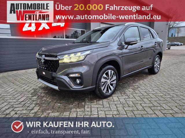 Suzuki S-Cross - Comfort+ 110PS Automatik MHEV 4x4 ALLGRIP 1.4 Boosterjet Teilleder Navi Klimaautomatik Sitzheizung ACC PDC v+h 4x Kamera Suzuki-Radio Apple CarPlay Android Auto Touchscreen 2xKeyless 17-LM