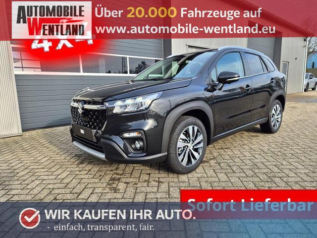 Suzuki S-Cross - Comfort+ 110PS MHEV 4x4 ALLGRIP 1.4 Boosterjet Teilleder Navi Klimaautomatik Sitzheizung ACC PDC v+h 4x Kamera Suzuki-Radio Apple CarPlay Android Auto Touchscreen 2xKeyless 17-LM