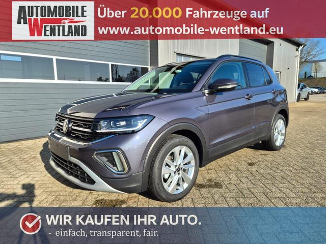 Volkswagen T-Cross 1.0 TSI 116PS DSG Life LED-Matrix-Scheinwerfer ACC Klimaautomatik Sitzheizung PDC v+h 17-LM abged.Scheiben 2xKeyless DAB+ Bluetooth Touchscreen Apple CarPlay Android Auto 