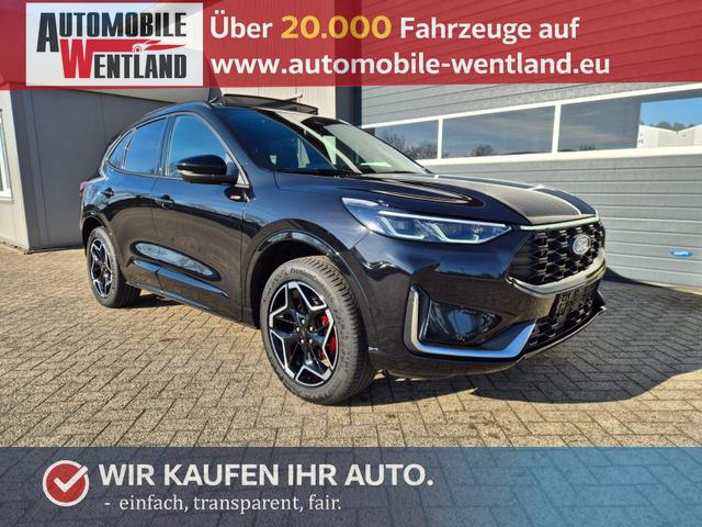 Ford Kuga ST-Line X 243PS PHEV Automatik Matrix-LED schwenkb. AHK elektr. PanoDach Sitzheizung v+h Lenkradheizung Frontscheibe beheizb. Navi SYNC4 Apple CarPlay Android Auto Touchscreen PDC 4xKamera 2xKeyless B+O Sound 19"LM vollelektr. Reichweite 65KM 