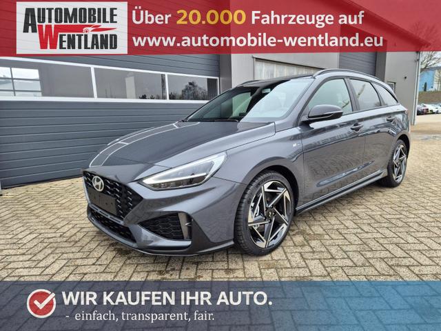 Hyundai i30 Kombi 1.6 T-GDI 150PS Automatik N-Line MY2026 Sitzheizung Lenkradheizung Klimaautomatik Navi 10,3"-Touchscreen Bluelink Apple CarPlay + Android Auto PDC v+h R&uuml;ckf.Kamera 18-LM 