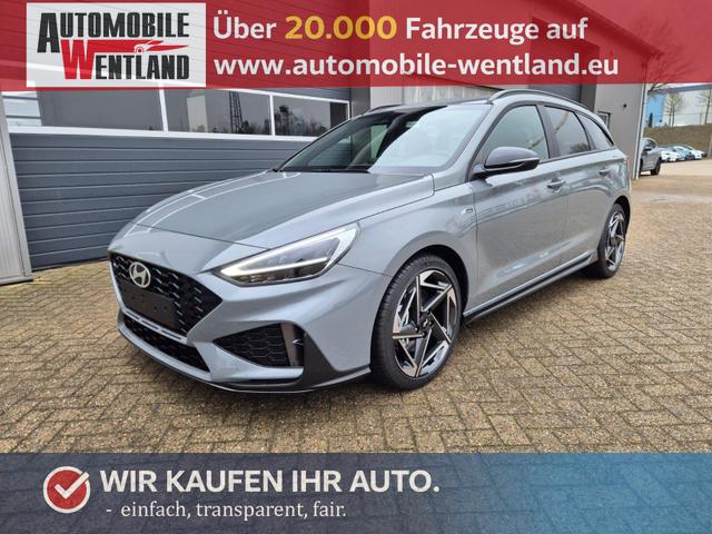 Hyundai i30 Kombi 1.6 T-GDI 150PS Automatik N-Line MY2026 Sitzheizung Lenkradheizung Klimaautomatik Navi 10,3"-Touchscreen Bluelink Apple CarPlay + Android Auto PDC v+h R&uuml;ckf.Kamera 18-LM 