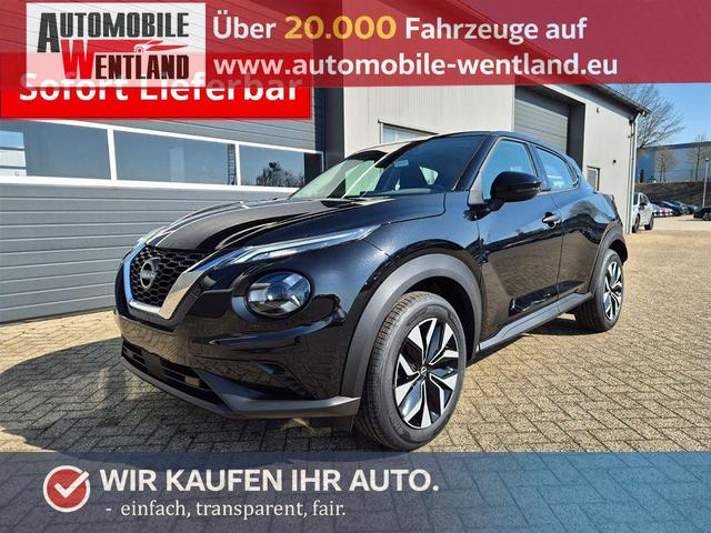 Nissan Juke 1.0 DIG-T 114PS Acenta Klimaautomatik Sitzheizung R&uuml;ckf.Kamera Bluetooth Touchscreen wireless Apple CarPlay Android Auto 