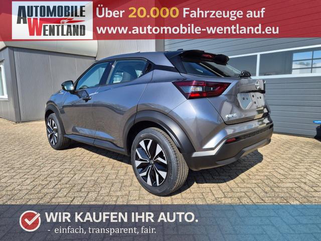 Nissan Juke 1.0 DIG-T 114PS Acenta Klimaautomatik Sitzheizung R&uuml;ckf.Kamera Bluetooth Touchscreen wireless Apple CarPlay Android Auto 