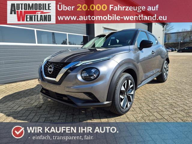 Nissan Juke 1.0 DIG-T 114PS Acenta Klimaautomatik Sitzheizung R&uuml;ckf.Kamera Bluetooth Touchscreen wireless Apple CarPlay Android Auto 