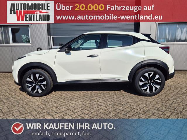 Nissan Juke - 1.0 DIG-T 114PS Acenta Klimaautomatik Sitzheizung R&uuml;ckf.Kamera Bluetooth Touchscreen wireless Apple CarPlay Android Auto