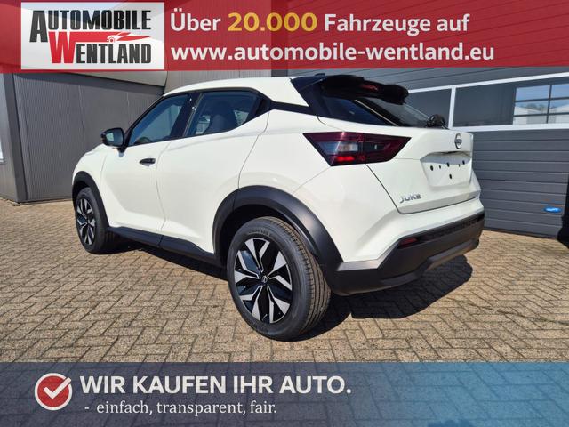 Nissan Juke 1.0 DIG-T 114PS Acenta Klimaautomatik Sitzheizung R&uuml;ckf.Kamera Bluetooth Touchscreen wireless Apple CarPlay Android Auto 
