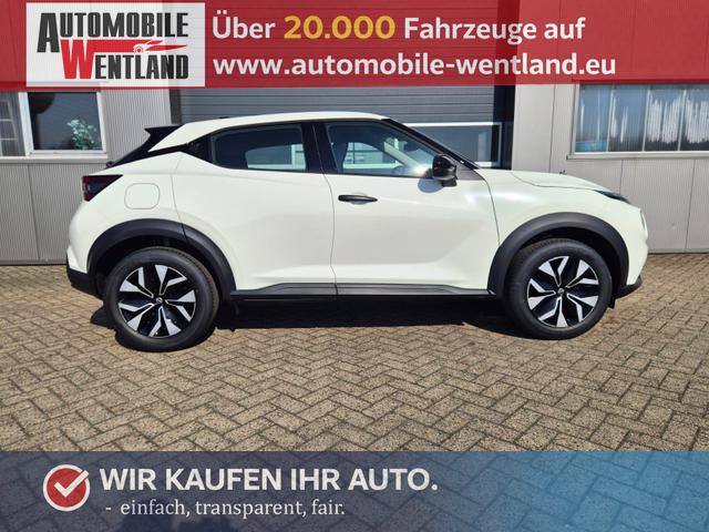 Nissan Juke - 1.0 DIG-T 114PS Acenta Klimaautomatik Sitzheizung R&uuml;ckf.Kamera Bluetooth Touchscreen wireless Apple CarPlay Android Auto
