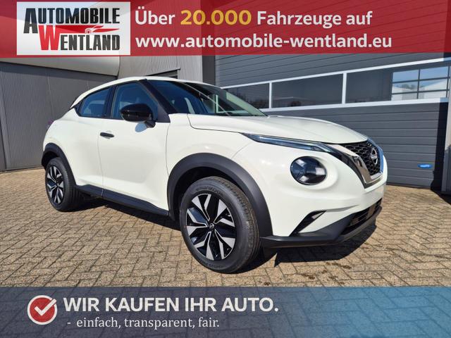 Nissan Juke - 1.0 DIG-T 114PS Acenta Klimaautomatik Sitzheizung R&uuml;ckf.Kamera Bluetooth Touchscreen wireless Apple CarPlay Android Auto
