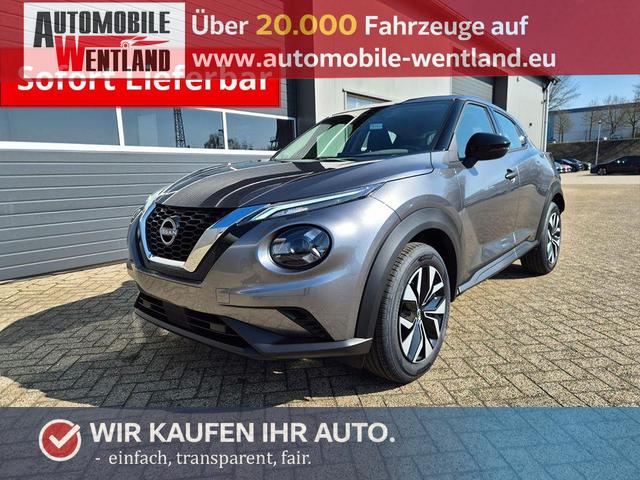 Nissan Juke 1.0 DIG-T 114PS Acenta Klimaautomatik Sitzheizung R&uuml;ckf.Kamera Bluetooth Touchscreen wireless Apple CarPlay Android Auto 