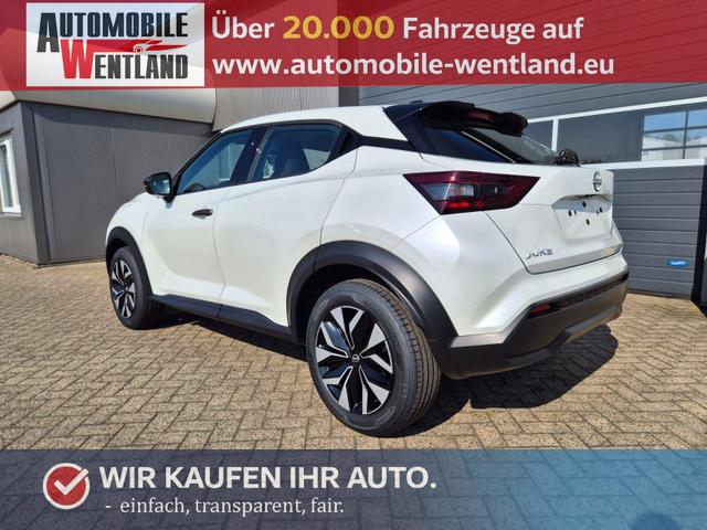 Nissan Juke 1.0 DIG-T 114PS Acenta Klimaautomatik Sitzheizung R&uuml;ckf.Kamera Bluetooth Touchscreen wireless Apple CarPlay Android Auto 