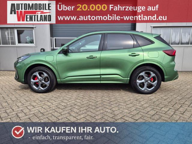 Ford Kuga ST-Line X 243PS PHEV Automatik schwenkb. AHK Sitzheizung v+h Lenkradheizung Frontscheibe beheizb. Klimaauomatik Navi SYNC4 Apple CarPlay Android Auto Touchscreen PDC 4xKamera 2xKeyless B+O Sound 18"LM vollelektr. Reichweite 67KM 