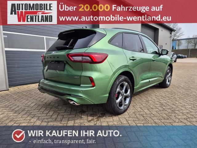 Ford Kuga ST-Line X 243PS PHEV Automatik schwenkb. AHK Sitzheizung v+h Lenkradheizung Frontscheibe beheizb. Klimaauomatik Navi SYNC4 Apple CarPlay Android Auto Touchscreen PDC 4xKamera 2xKeyless B+O Sound 18"LM vollelektr. Reichweite 67KM 