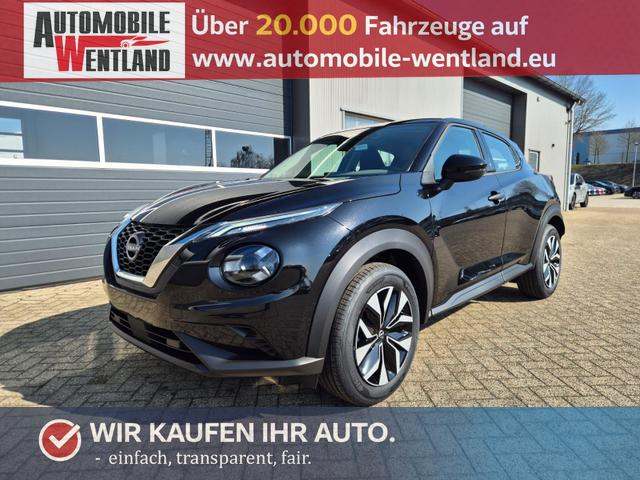 Nissan Juke 1.0 DIG-T 114PS Acenta Klimaautomatik Sitzheizung R&uuml;ckf.Kamera Bluetooth Touchscreen wireless Apple CarPlay Android Auto 