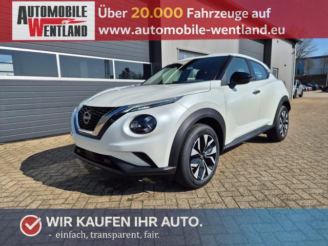 Nissan Juke 1.0 DIG-T 114PS Acenta Klimaautomatik Sitzheizung R&uuml;ckf.Kamera Bluetooth Touchscreen wireless Apple CarPlay Android Auto 