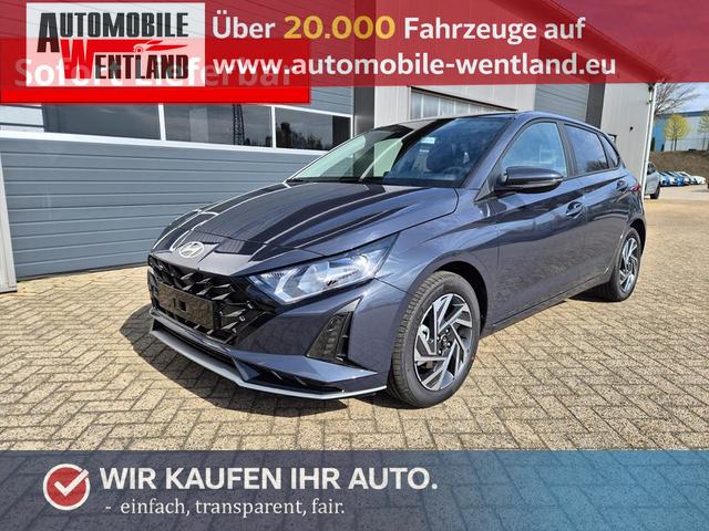 Hyundai i20 - 1.0 T-GDI 90PS Trend 5-t&uuml;rig Klimaautomatik Sitzheizung Lenkradheizung R&uuml;ckf.Kamera PDC Apple CarPlay Android Auto Tempomat Touchscreen 16"LM