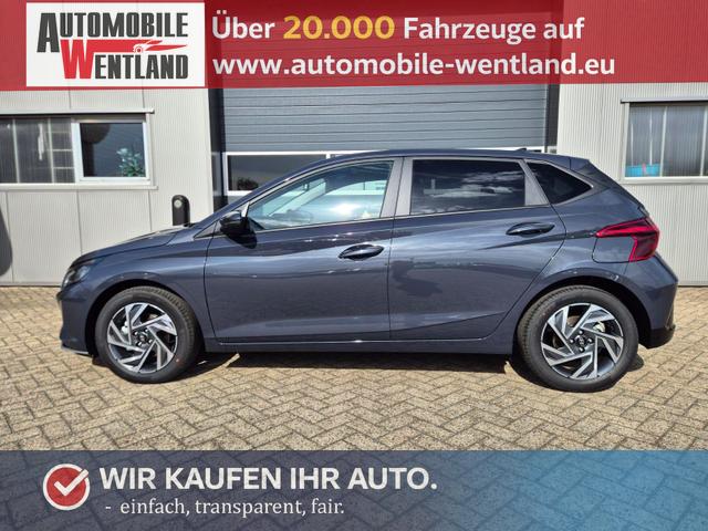Hyundai i20 - 1.0 T-GDI 90PS Trend 5-t&uuml;rig Klimaautomatik Sitzheizung Lenkradheizung R&uuml;ckf.Kamera PDC Apple CarPlay Android Auto Tempomat Touchscreen 16"LM