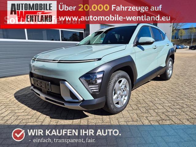 Hyundai KONA - Trend 1.6 T-GDI 150PS Automatik MY2026 Voll-LED-Projektionsscheinw. mit LED-Lichtband Sitzheizung v+h Lenkradheizung ACC Klimaautomatik Navi Touchscreen DAB+ Apple CarPlay + Android Auto PDC R&uuml;ckf.Kamera 2xKeyless 17-LM