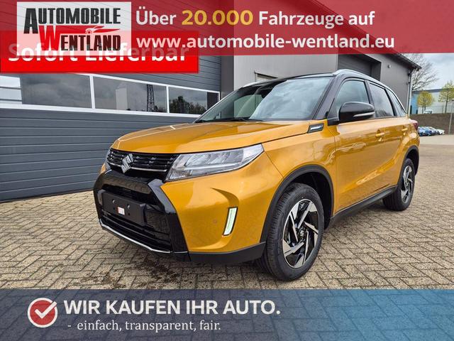 Suzuki Vitara - Comfort+ 110PS Automatik MHEV 1.4 Boosterjet Teilleder Navi Klimaautomatik Sitzheizung ACC PDC v+h R&uuml;ckf.Kamera Suzuki-Radio Apple CarPlay Android Auto Touchscreen 2xKeyless 17-LM