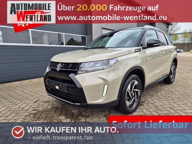 Suzuki Vitara - Comfort+ 110PS MHEV 4x4 ALLGRIP 1.4 Boosterjet Allrad Teilleder mit Alcantara Navi Klimaautomatik Sitzheizung ACC PDC v+h R&uuml;ckf.Kamera Suzuki-Radio Apple CarPlay Android Auto Touchscreen 2xKeyless 17-LM