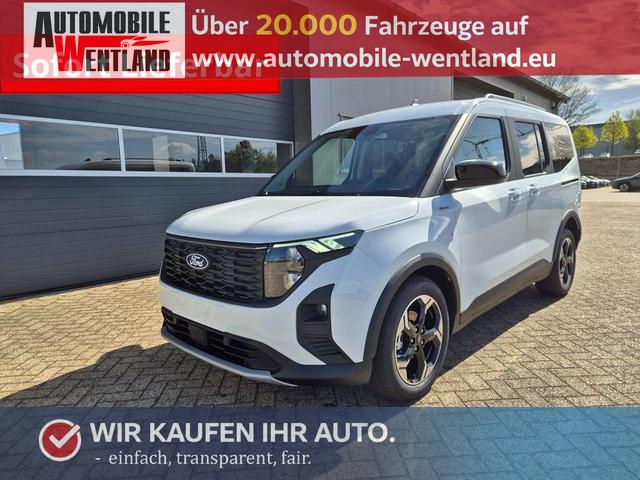 Ford Tourneo Courier - 1.0 EcoBoost 125PS Active Teil-Leder Sitzheizung Lenkradheizung Klimaautomatik PDC v+h R&uuml;ckf.-Kamera ACC TWA Frontscheibe beheizb. Ford-Navi SYNC4 Apple CarPlay + Android Auto