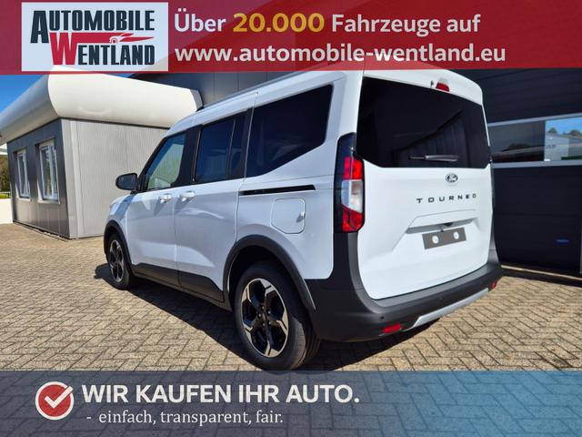 Ford Tourneo Courier - 1.0 EcoBoost 125PS Active Teil-Leder Sitzheizung Lenkradheizung Klimaautomatik PDC v+h R&uuml;ckf.-Kamera ACC TWA Frontscheibe beheizb. Ford-Navi SYNC4 Apple CarPlay + Android Auto