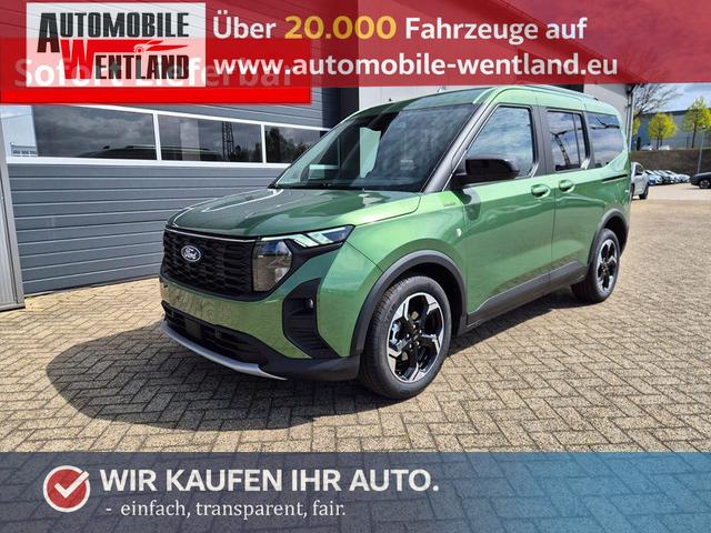 Ford Tourneo Courier - 1.0 EcoBoost 125PS Active Teil-Leder Sitzheizung Lenkradheizung Klimaautomatik PDC v+h R&uuml;ckf.-Kamera ACC TWA Frontscheibe beheizb. Ford-Navi SYNC4 Apple CarPlay + Android Auto