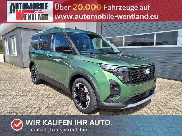 Ford Tourneo Courier - 1.0 EcoBoost 125PS Active Teil-Leder Sitzheizung Lenkradheizung Klimaautomatik PDC v+h R&uuml;ckf.-Kamera ACC TWA Frontscheibe beheizb. Ford-Navi SYNC4 Apple CarPlay + Android Auto