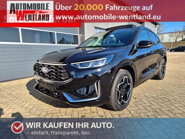Ford Kuga - ST-Line X 243PS PHEV Automatik Matrix-LED schwenkb. AHK elektr. PanoDach Sitzheizung v+h Lenkradheizung Frontscheibe beheizb. Navi SYNC4 Apple CarPlay Android Auto Touchscreen PDC 4xKamera 2xKeyless B+O Sound 19"LM vollelektr. Reichweite 65KM
