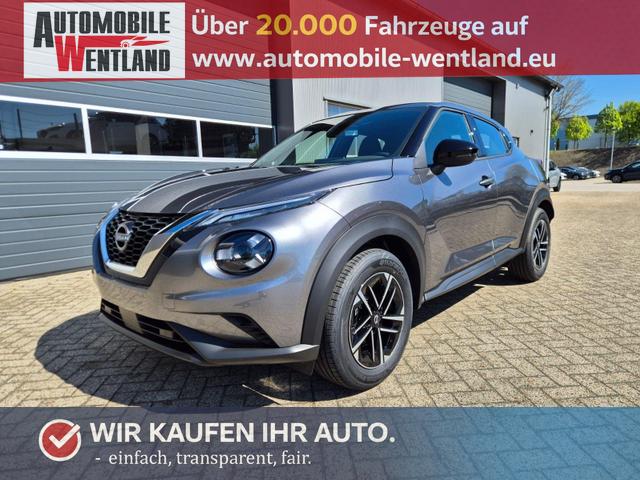 Nissan Juke - 1.0 DIG-T 114PS N-Connecta Teil-Leder Klimaautomatik PDC v+h R&uuml;ckf.Kamera Bluetooth Touchscreen Apple CarPlay Android Auto 17"LM
