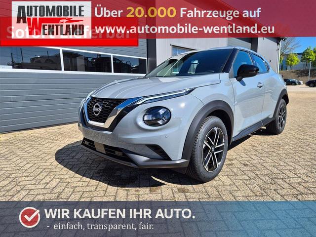 Nissan Juke - 1.0 DIG-T 114PS N-Connecta Teil-Leder Klimaautomatik PDC v+h R&uuml;ckf.Kamera Bluetooth Touchscreen Apple CarPlay Android Auto 17"LM