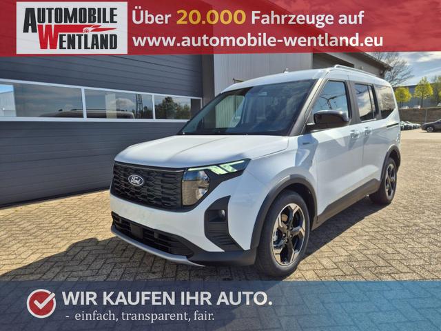 Ford Tourneo Courier - 1.0 EcoBoost 125PS Active Teil-Leder Sitzheizung Lenkradheizung Klimaautomatik PDC v+h R&uuml;ckf.-Kamera ACC TWA Frontscheibe beheizb. Ford-Navi SYNC4 Apple CarPlay + Android Auto