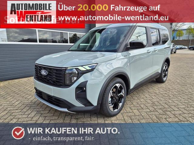 Ford Tourneo Courier - 1.0 EcoBoost 125PS Active Teil-Leder Sitzheizung Lenkradheizung Klimaautomatik PDC v+h R&uuml;ckf.-Kamera ACC TWA Frontscheibe beheizb. Ford-Navi SYNC4 Apple CarPlay + Android Auto
