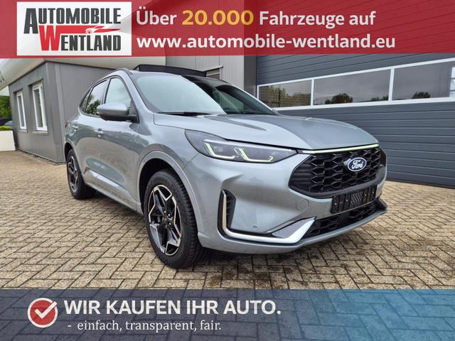Ford Kuga - ST-Line X 243PS PHEV Automatik Matrix-LED schwenkb. AHK elektr. PanoDach Sitzheizung v+h Lenkradheizung Frontscheibe beheizb. Navi SYNC4 Apple CarPlay Android Auto Touchscreen PDC 4xKamera 2xKeyless B+O Sound 19"LM vollelektr. Reichweite 65KM