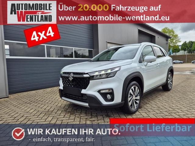 Suzuki S-Cross - Comfort+ 110PS MHEV 4x4 ALLGRIP 1.4 Boosterjet Teilleder Navi Klimaautomatik Sitzheizung ACC PDC v+h 4x Kamera Suzuki-Radio Apple CarPlay Android Auto Touchscreen 2xKeyless 17-LM