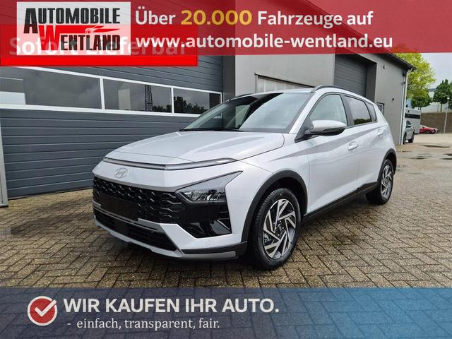 Hyundai BAYON - Trend 1.0 T-GDI 90PS Automatik Klimaautomatik R&uuml;ckf.Kamera Parksensoren Sitzheizung Lenkradheizung Bluetooth Touchscreen Tempomat Apple CarPlay + Android Auto 16"LM