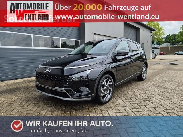 Hyundai BAYON - Trend 1.0 T-GDI 90PS Automatik Klimaautomatik R&uuml;ckf.Kamera Parksensoren Sitzheizung Lenkradheizung Bluetooth Touchscreen Tempomat Apple CarPlay + Android Auto 16"LM