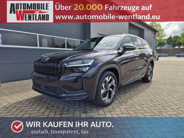 Skoda Kodiaq - Sportline 1.5 TSI 204PS PHEV DSG schwenkb. AHK elektr. PanoDach HUD Alcantara PDC v+h 360&deg;Kamera CANTON Sound Klimaautomatik Sitzheizung Lenkradheizung Navi Apple CarPlay Android Auto 2xKeyless 19"LM vollelektr. Reichweite 116KM
