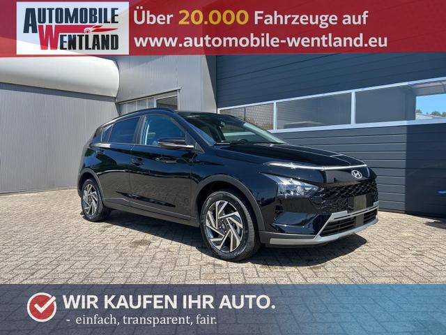 Hyundai BAYON - Trend 1.0 T-GDI 90PS Klimaautomatik R&uuml;ckf.Kamera Parksensoren Sitzheizung Lenkradheizung Bluetooth Touchscreen Tempomat Apple CarPlay + Android Auto 16"LM