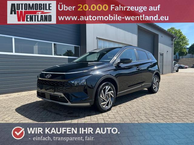 Hyundai BAYON - Trend 1.0 T-GDI 90PS Klimaautomatik R&uuml;ckf.Kamera Parksensoren Sitzheizung Lenkradheizung Bluetooth Touchscreen Tempomat Apple CarPlay + Android Auto 16"LM