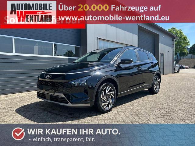 Hyundai BAYON - Trend 1.0 T-GDI 90PS Klimaautomatik R&uuml;ckf.Kamera Parksensoren Sitzheizung Lenkradheizung Bluetooth Touchscreen Tempomat Apple CarPlay + Android Auto 16"LM