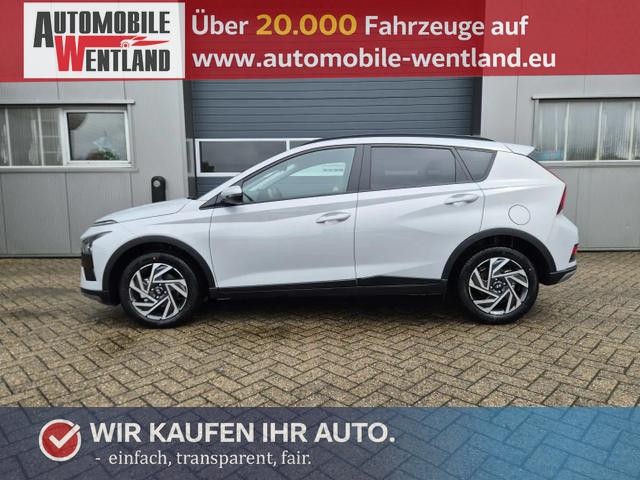 Hyundai BAYON - Trend 1.0 T-GDI 90PS Klimaautomatik R&uuml;ckf.Kamera Parksensoren Sitzheizung Lenkradheizung Bluetooth Touchscreen Tempomat Apple CarPlay + Android Auto 16"LM