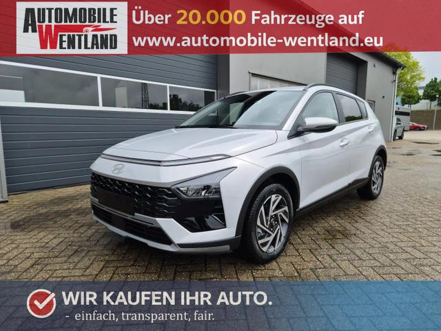 Hyundai BAYON - Trend 1.0 T-GDI 90PS Klimaautomatik R&uuml;ckf.Kamera Parksensoren Sitzheizung Lenkradheizung Bluetooth Touchscreen Tempomat Apple CarPlay + Android Auto 16"LM