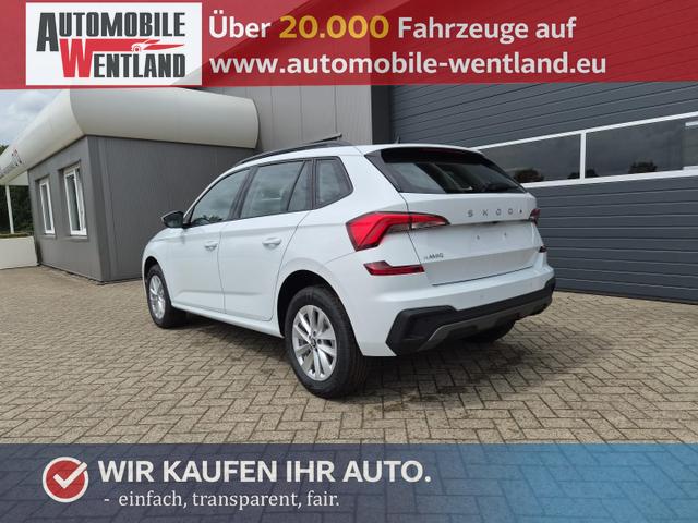 Skoda Kamiq 1.0 TSI 115PS DSG Selection R&uuml;ckf.Kamera PDC v+h Sitzheizung Klimaautomatik Skoda-Radio Apple CarPlay + Android Auto Tempomat Garantieverl&auml;ngerung 16"LM 